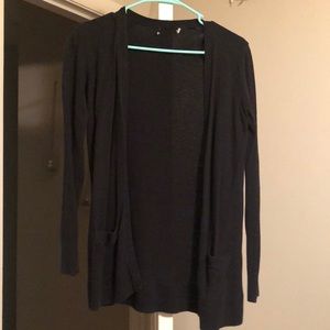 Black cardigan